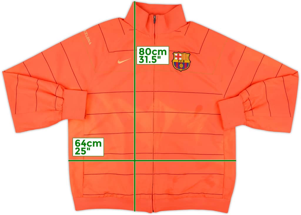 2008-09 Barcelona Nike Track Jacket - 5/10 - (XL)