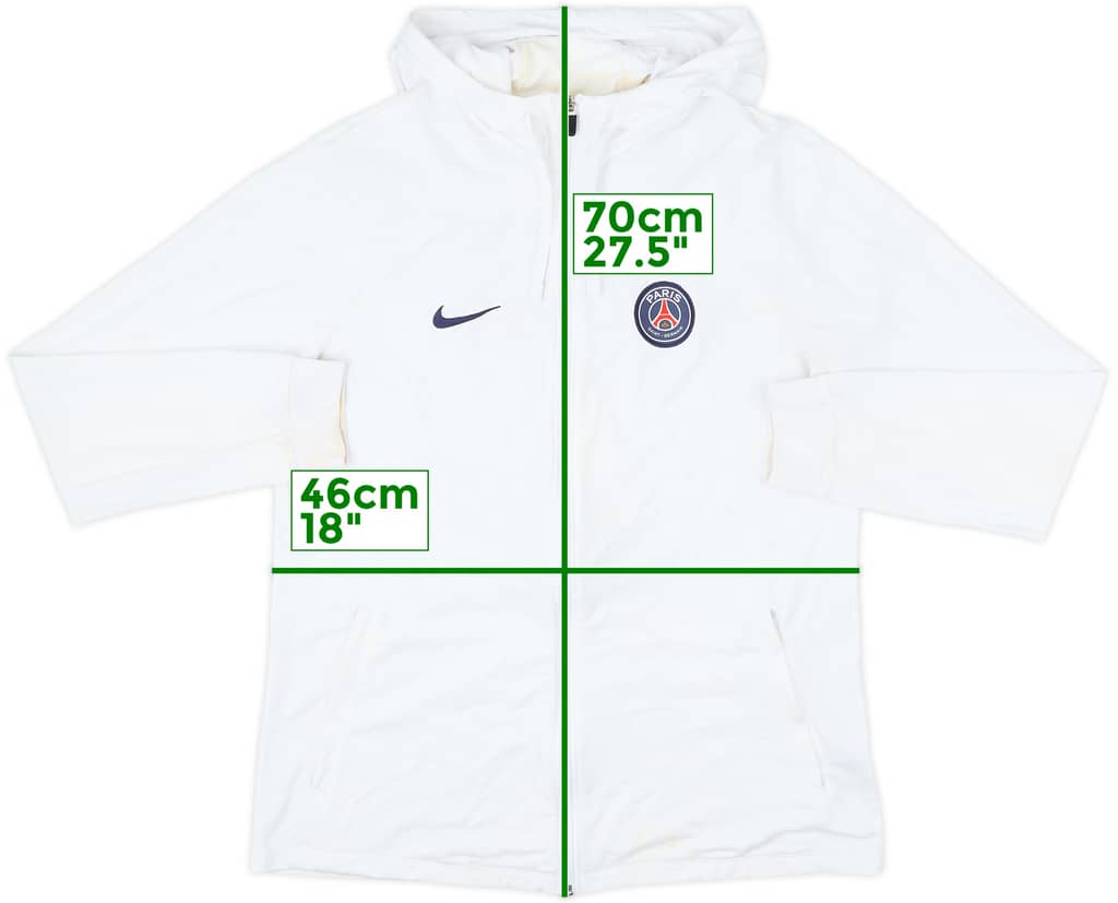 2022-23 Paris Saint-Germain Nike Hooded Track Jacket - 6/10 - (L)