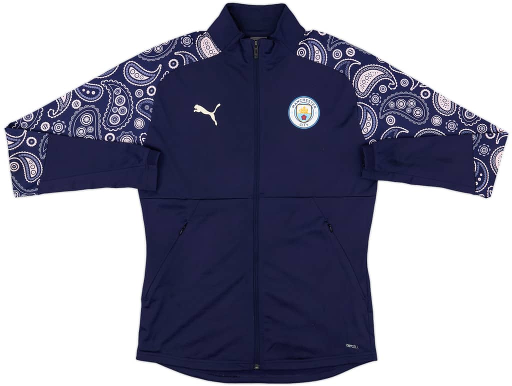 2020-21 Manchester City Puma Track Jacket - 9/10 - (M)