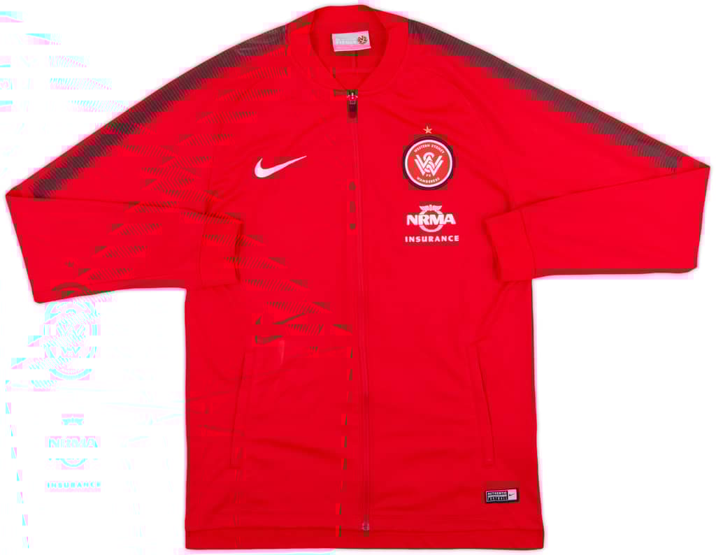 2017-18 Western Sydney Wanderes Nike Track Jacket - 9/10 - (M)