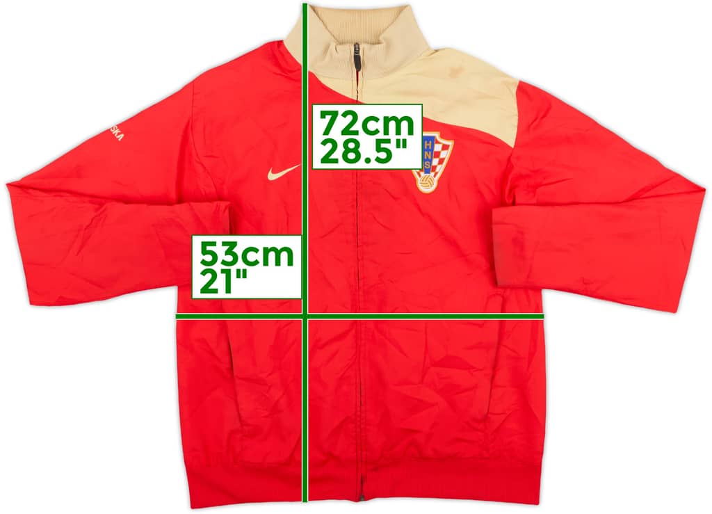 2008-10 Croatia Nike Track Jacket - 7/10 - (M)