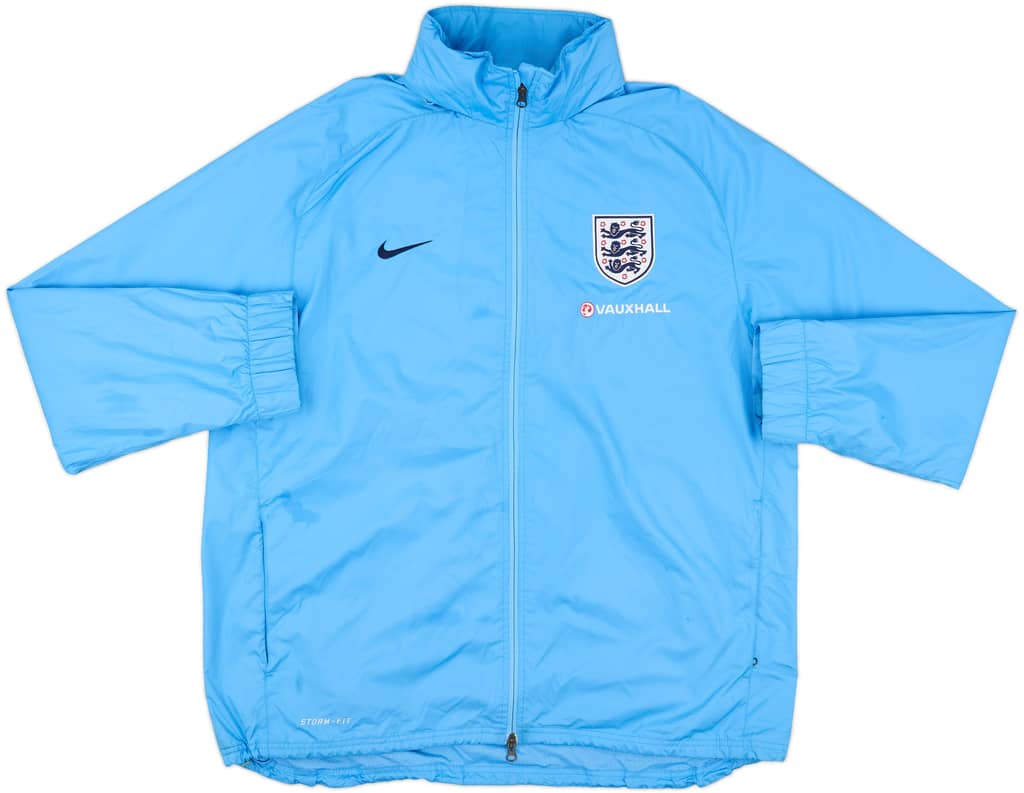 2013-14 England Nike Hooded Rain Jacket - 10/10 - (XL)