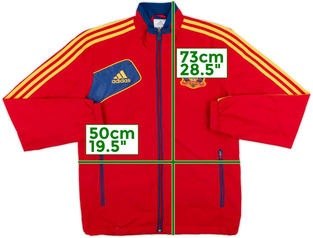 2012-13 Spain adidas Track Jacket - 10/10 - (S)