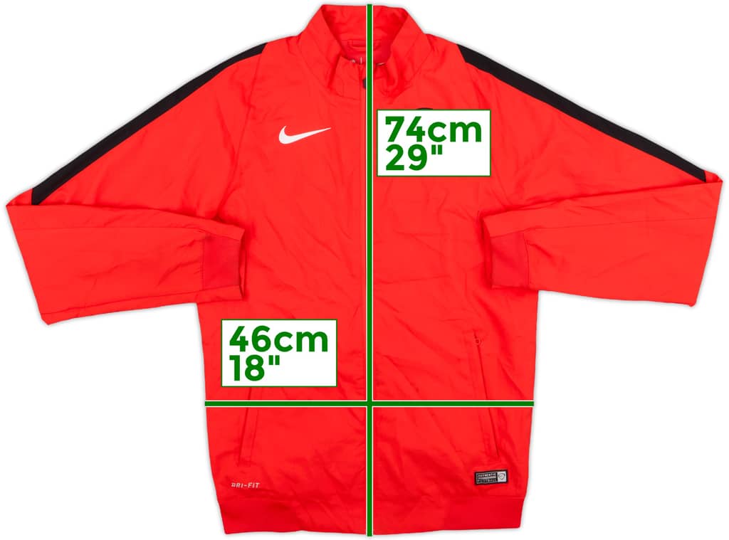 2015-16 Western Sydney Wanderes Nike Track Jacket - 7/10 - (S)
