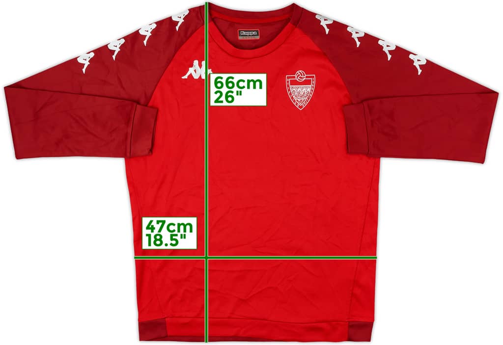 2020-21 Atletico Sallisedorot Kappa Sweat Top - 8/10 - (L)