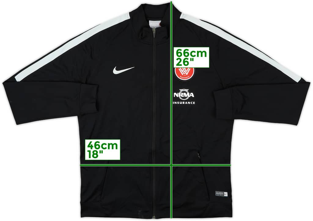2016-17 Western Sydney Wanderers Nike Track Jacket - 8/10 - (L)