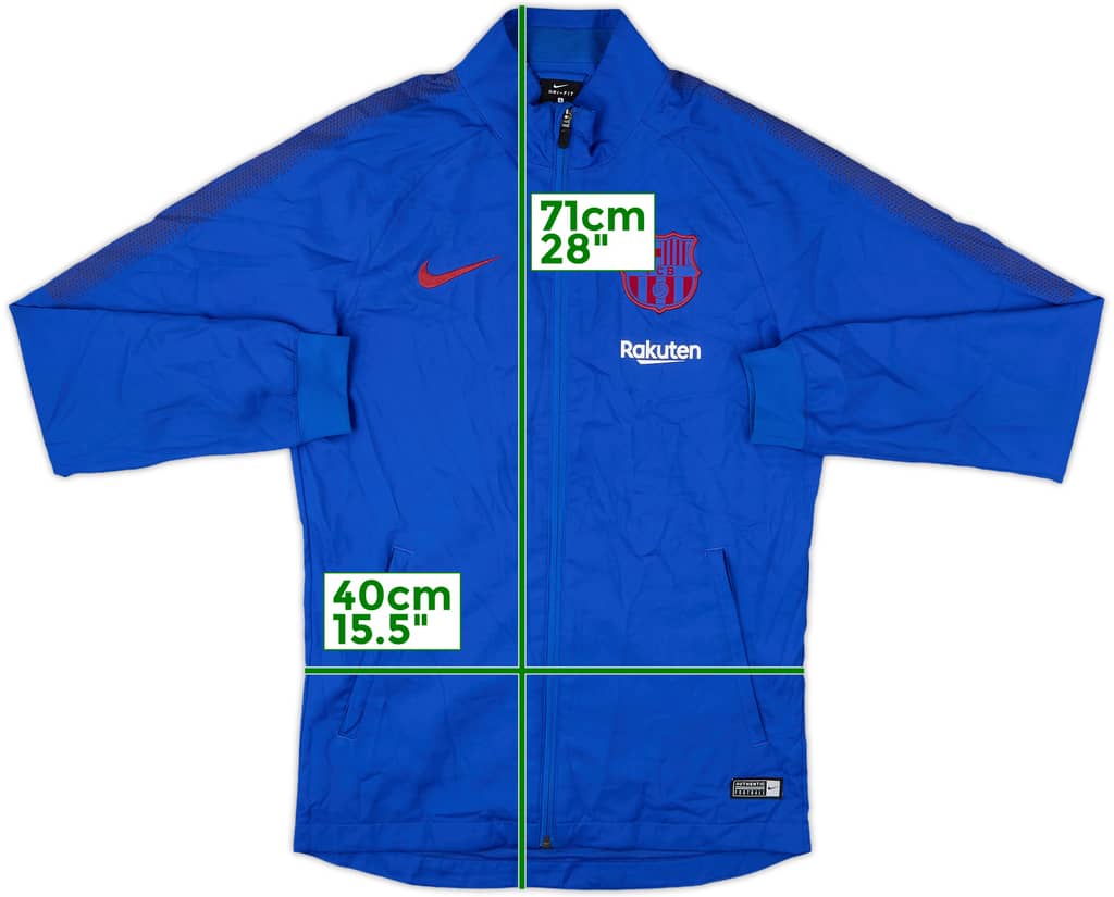 2019-20 Barcelona Nike Track Jacket - 8/10 - (S)