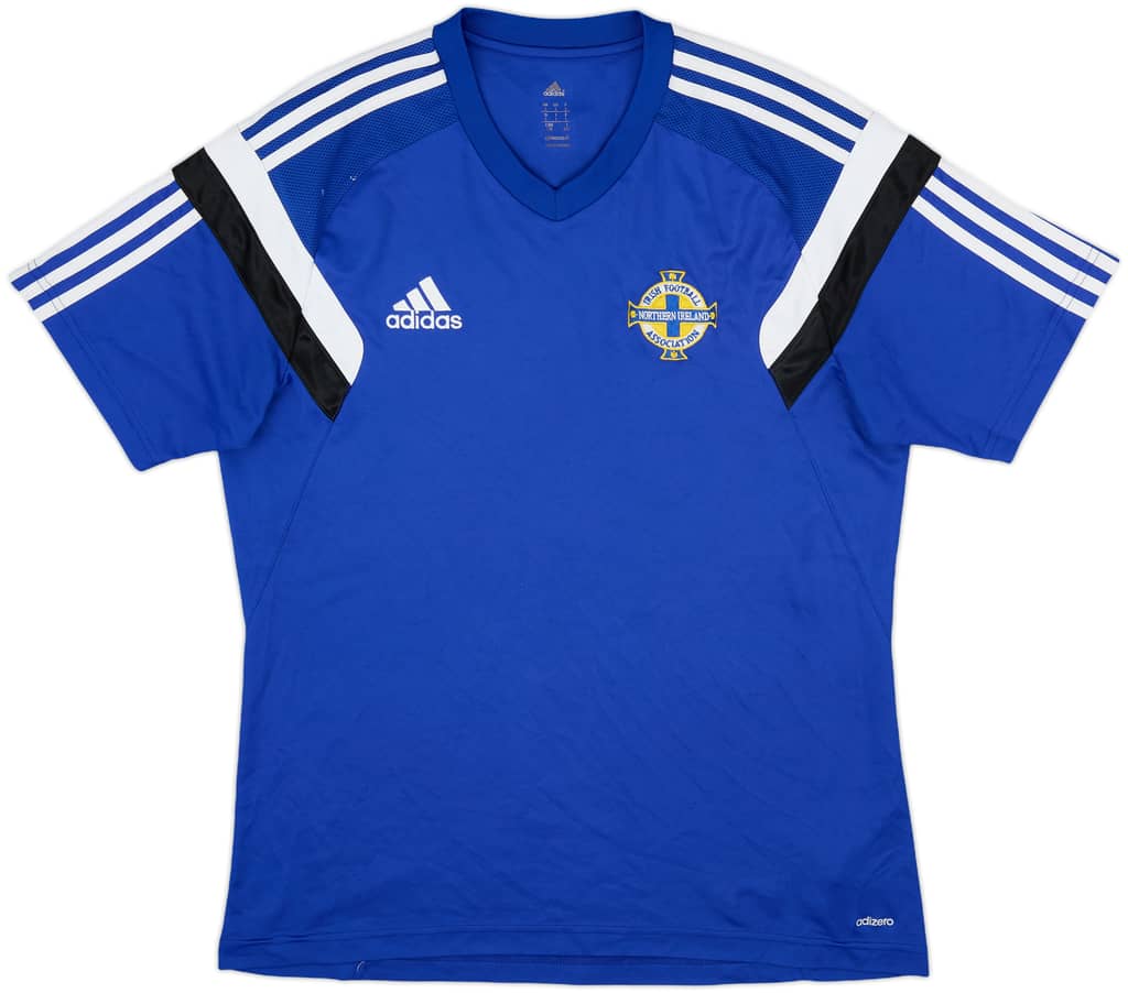 2014-15 Northern Ireland adizero Training Shirt - 8/10 - (L)