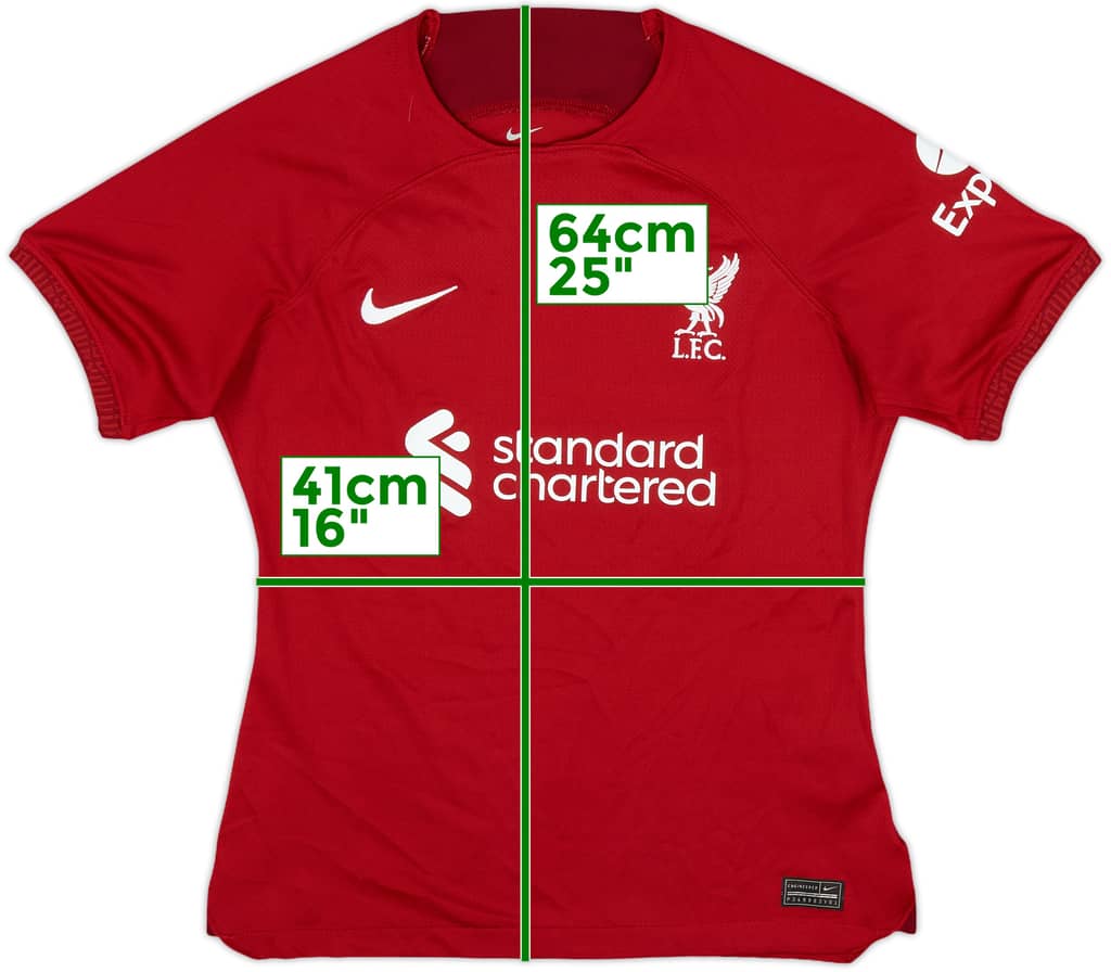 2022-23 Liverpool Home Shirt - 8/10 - (Women's S)