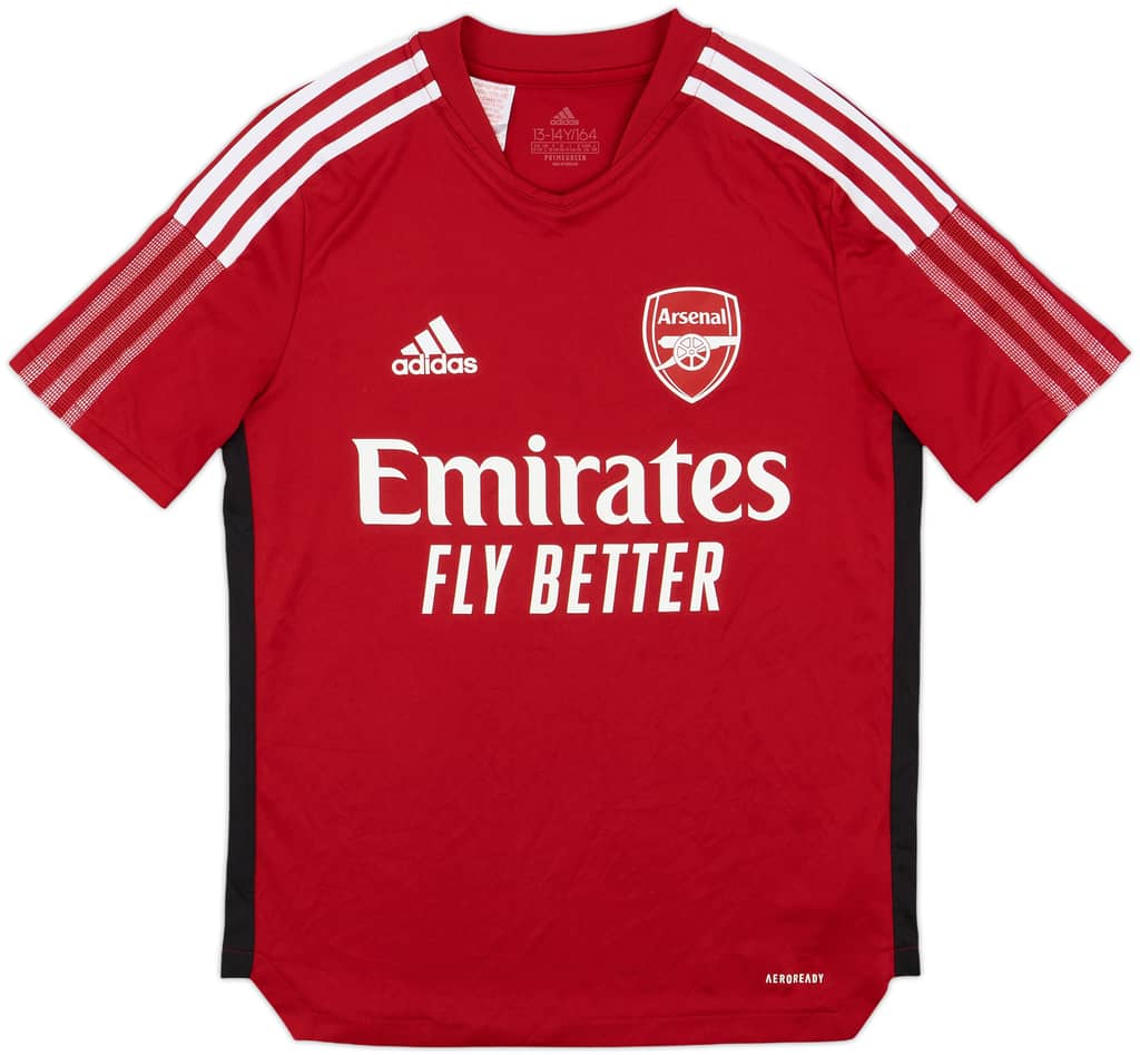 2021-22 Arsenal adidas Training Shirt - 9/10 - (L.Boys)