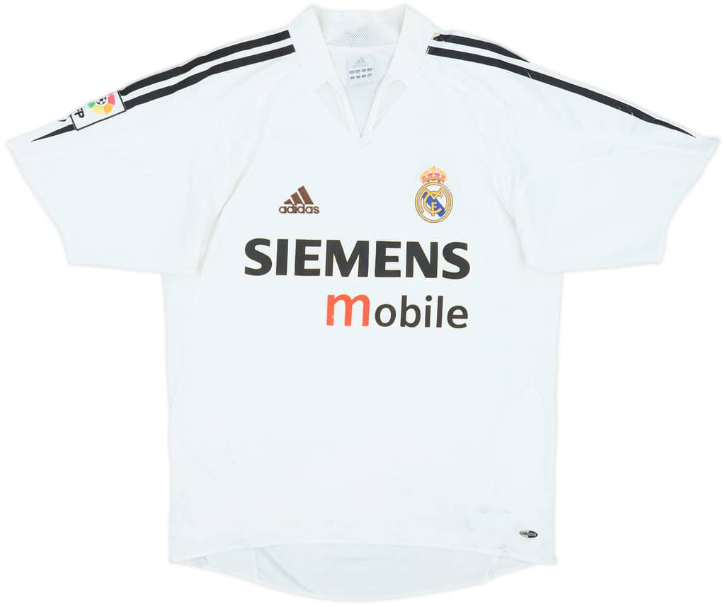 2004-05 Real Madrid Home Shirt - 5/10 - (S)
