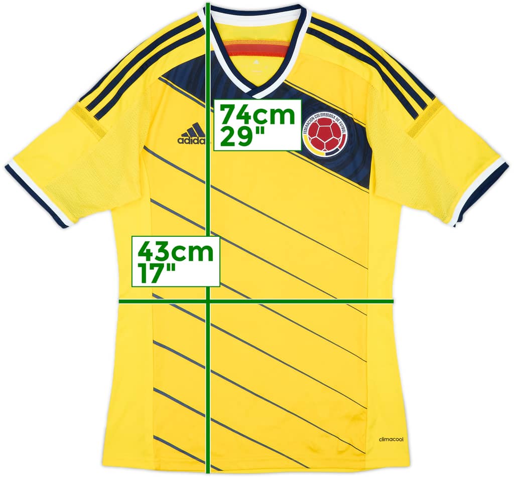 2014-15 Colombia Home Shirt - 8/10 - (S)
