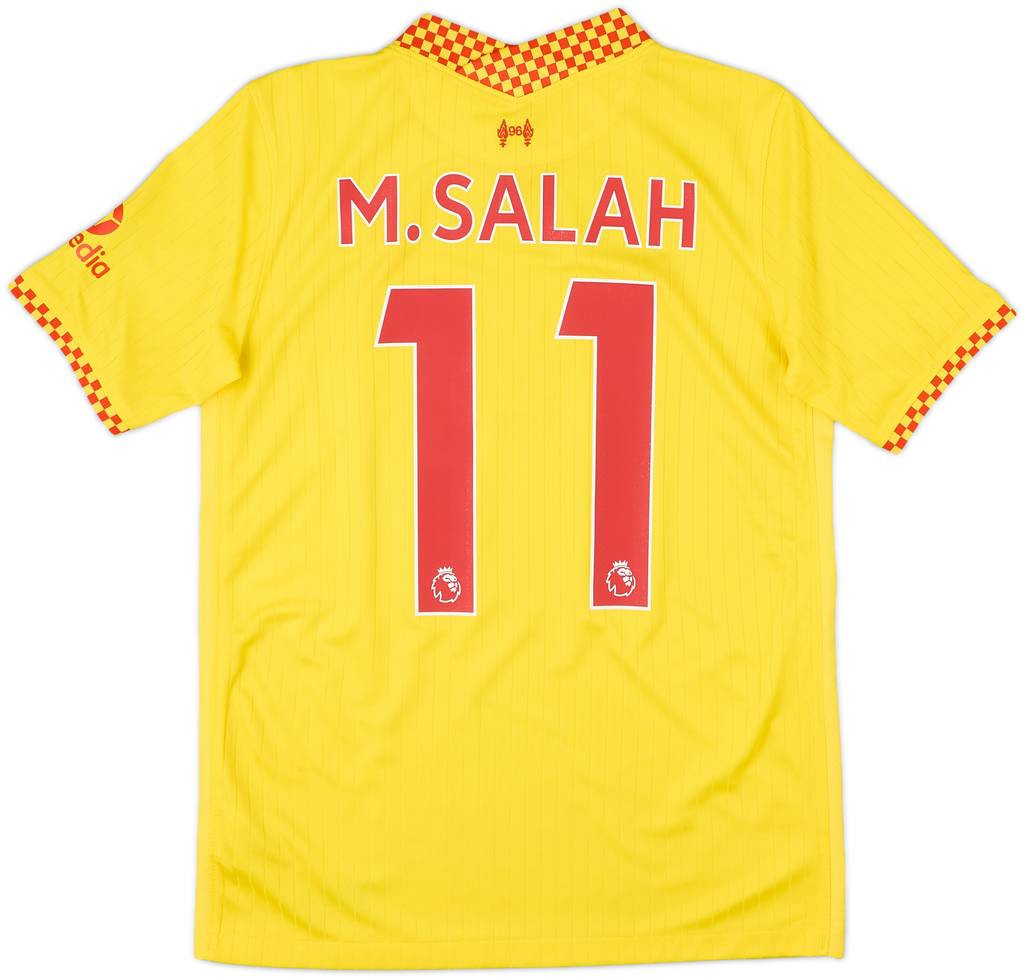 2021-22 Liverpool Third Shirt M.Salah #11 - 8/10 - (XL.Boys)