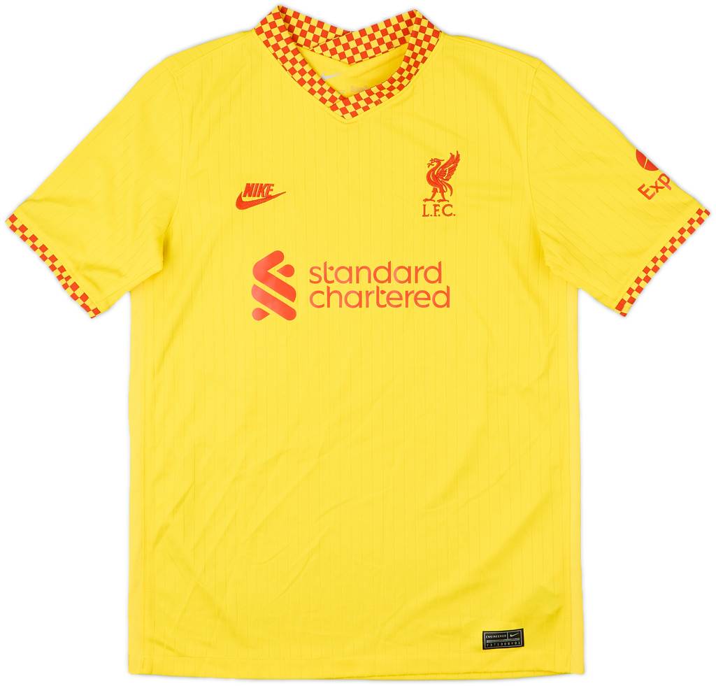 2021-22 Liverpool Third Shirt M.Salah #11 - 8/10 - (XL.Boys)