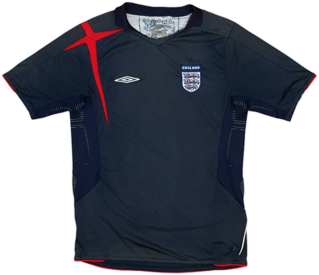 2005-06 England S/S GK Shirt - 5/10 - (L.Boys)