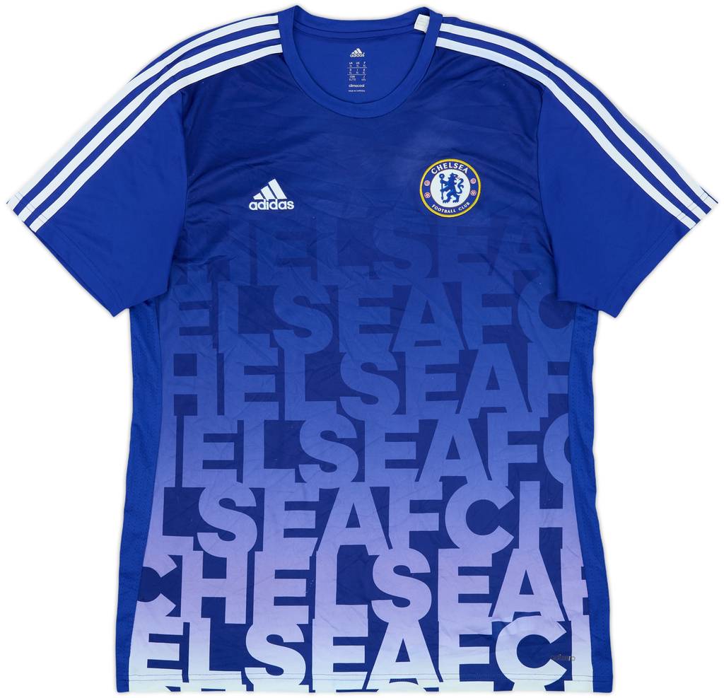2015-16 Chelsea adizero Training Shirt - 9/10 - (XL)