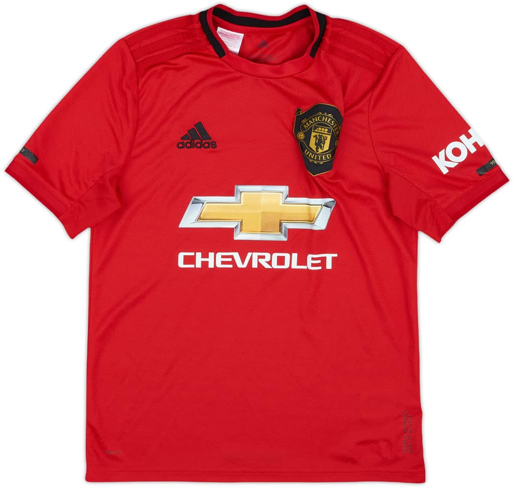 2019-20 Manchester United Home Shirt - 6/10 - (L.Boys)
