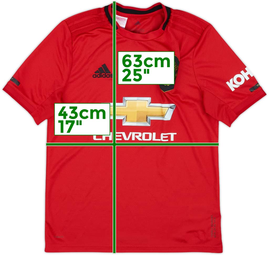 2019-20 Manchester United Home Shirt - 6/10 - (L.Boys)