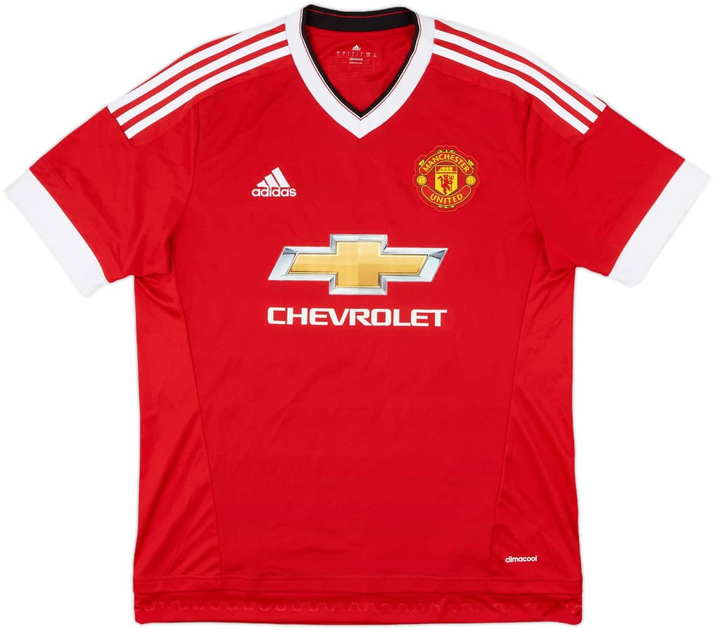 2015-16 Manchester United Home Shirt Rooney #10 - 8/10 - (L)