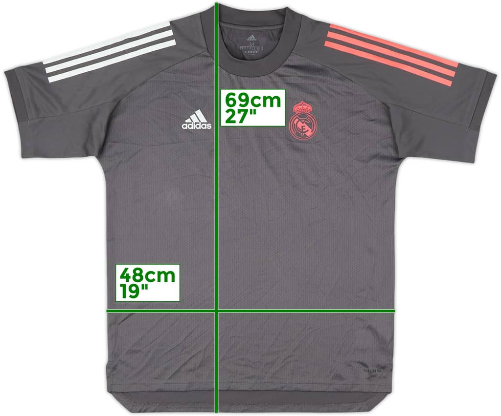 2019-20 Real Madrid adidas Training Shirt - 8/10 - (M)