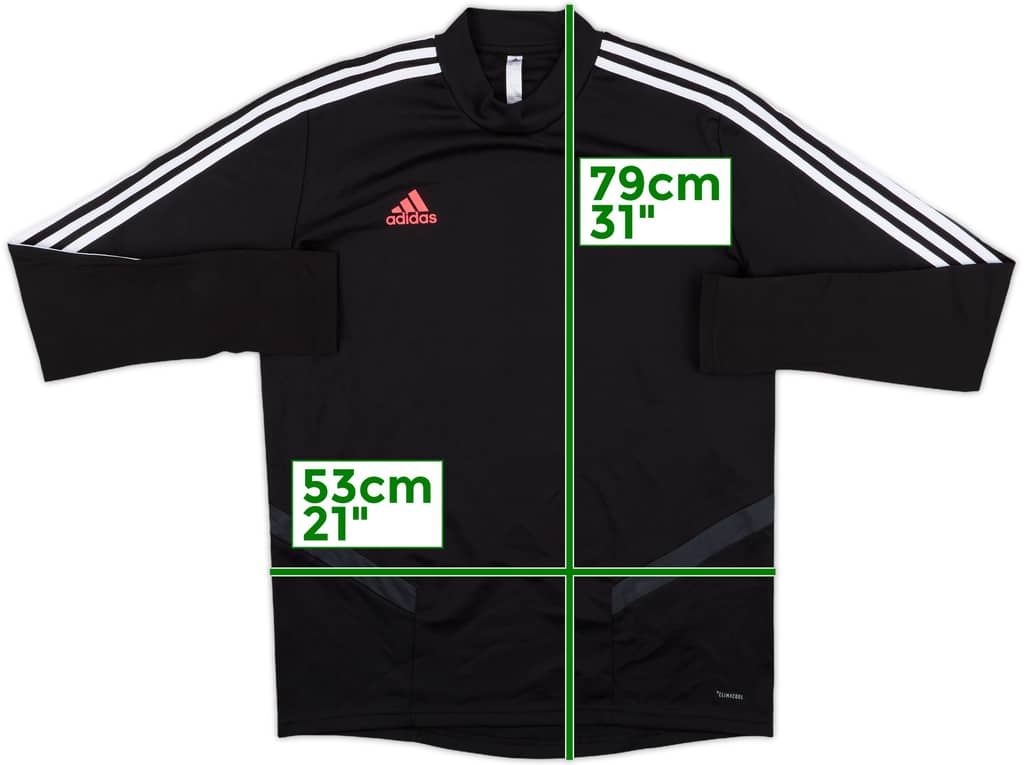 2019-20 Juventus adidas Drill Top - 9/10 - (L)