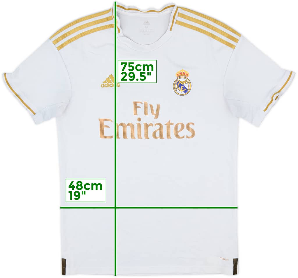 2019-20 Real Madrid Home Shirt - 4/10 - (M)