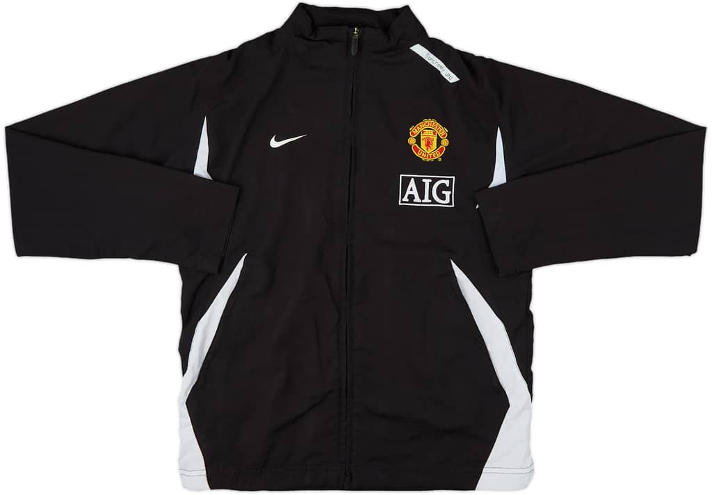 2007-08 Manchester United Nike Track Jacket - 8/10 - (M)