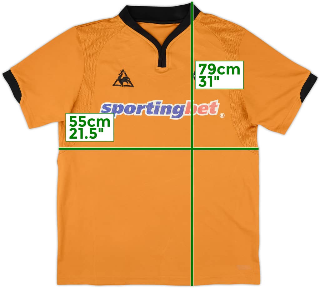2009-10 Wolves Home Shirt - 6/10 - (XL)
