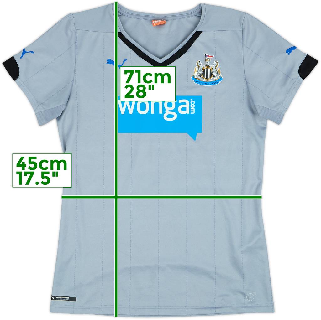 2014-15 Newcastle Away Shirt - 10/10 - (Women's M)
