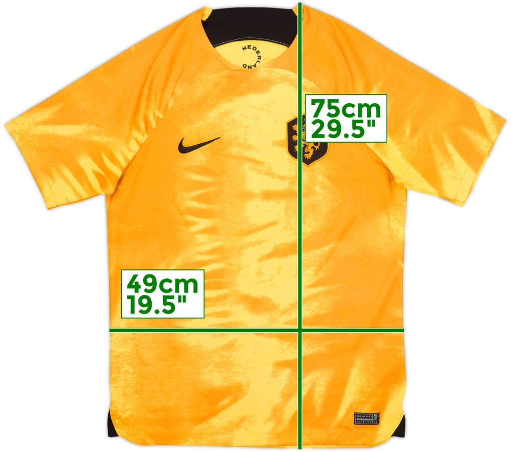 2022-23 Netherlands Home Shirt - 8/10 - (M)