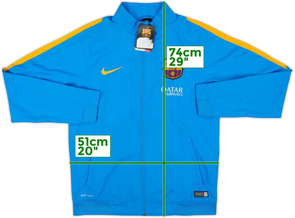 2015-16 Barcelona Nike Track Jacket (M)