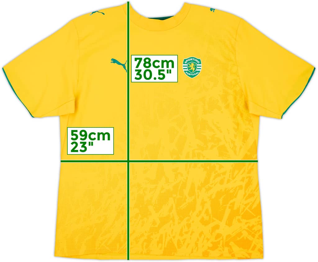 2006-07 Sporting CP Away Shirt - 10/10 - (XL)
