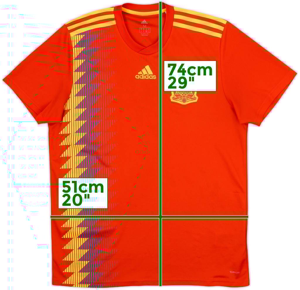 2018-19 Spain Home Shirt - 9/10 - (M)