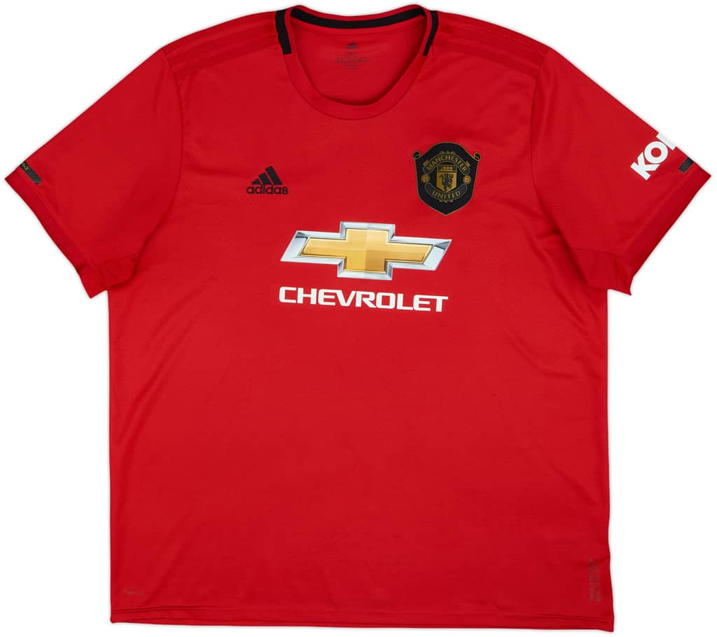 2019-20 Manchester United Home Shirt - 5/10 - (XXL)