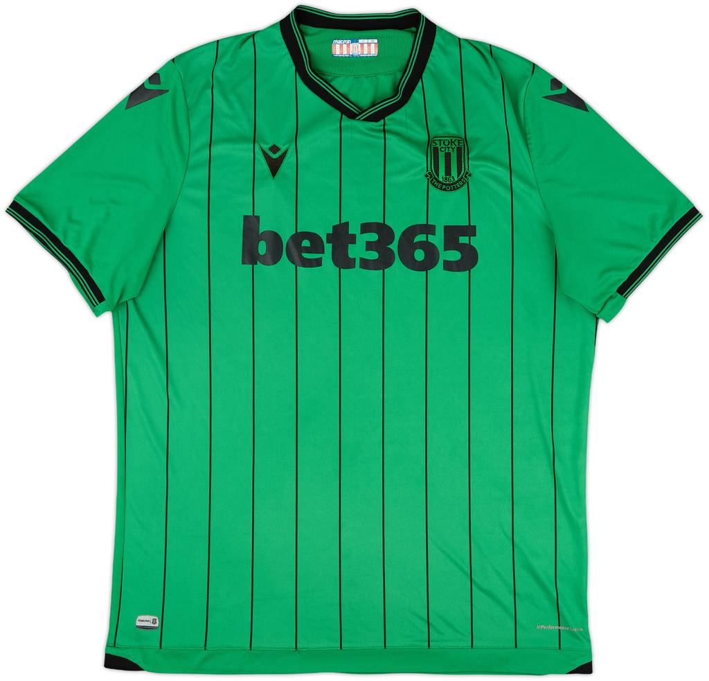 2021-22 Stoke City Away Shirt - 5/10 - (XXL)
