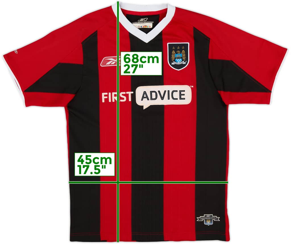 2003-04 Manchester City Away Shirt - 7/10 - (XS)