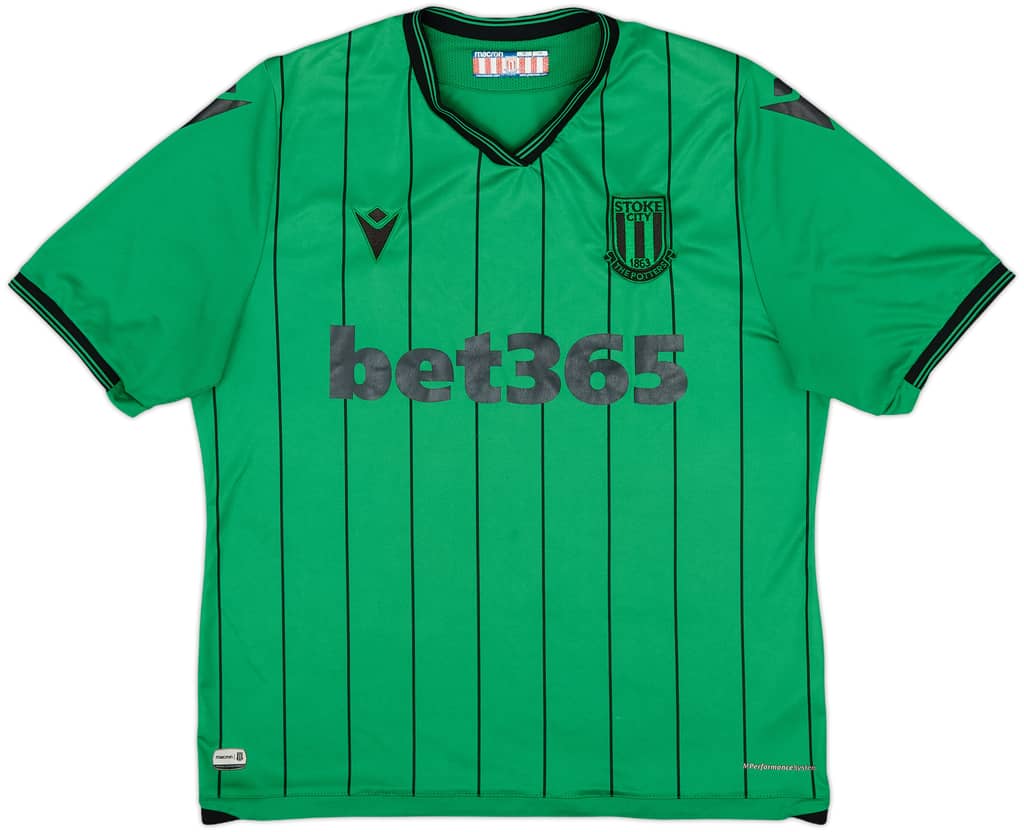 2021-22 Stoke City Away Shirt - 9/10 - (L)