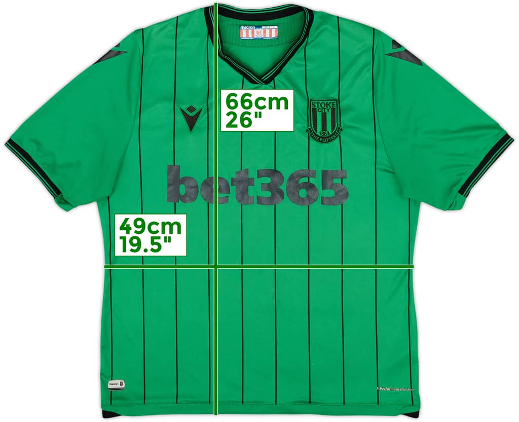 2021-22 Stoke City Away Shirt - 9/10 - (L)