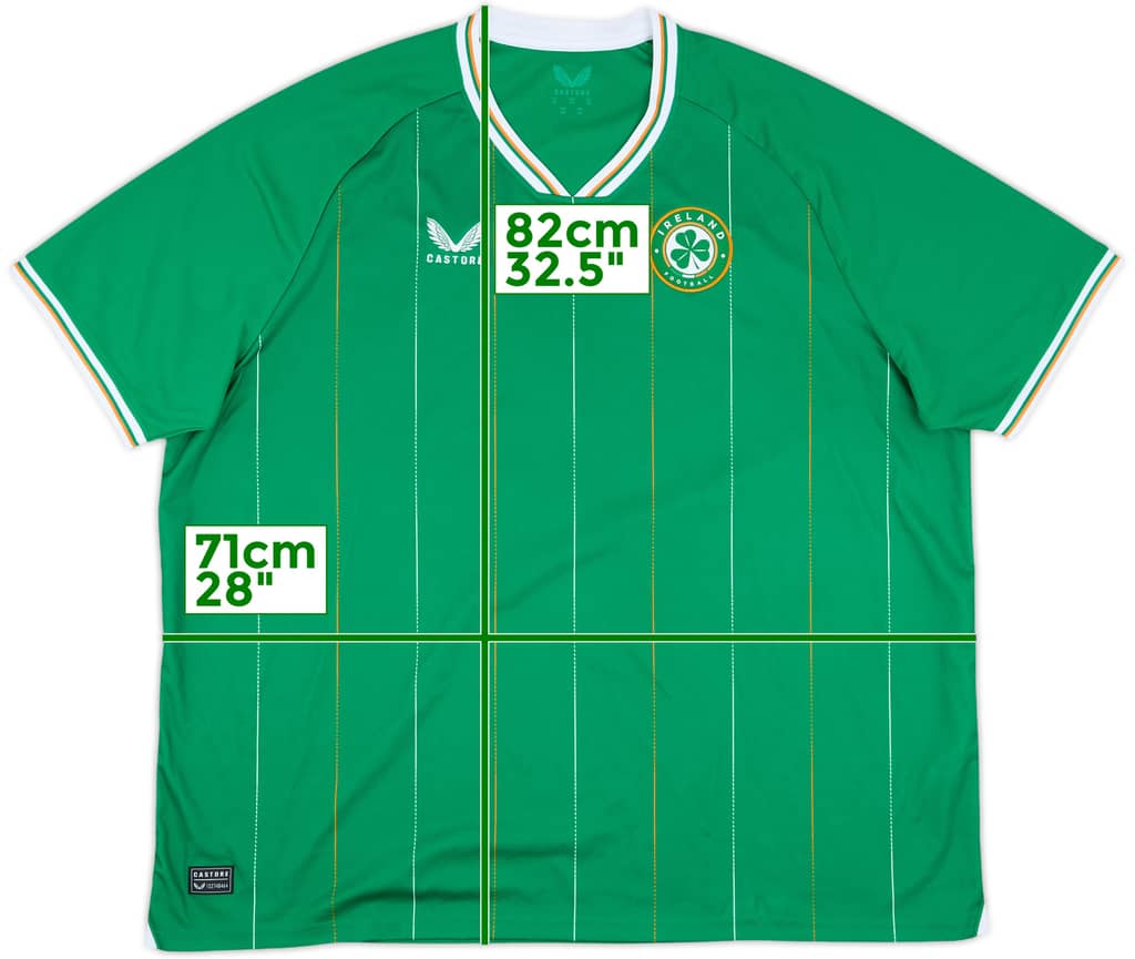 2023-24 Ireland Home Shirt - 10/10 - (4XL)