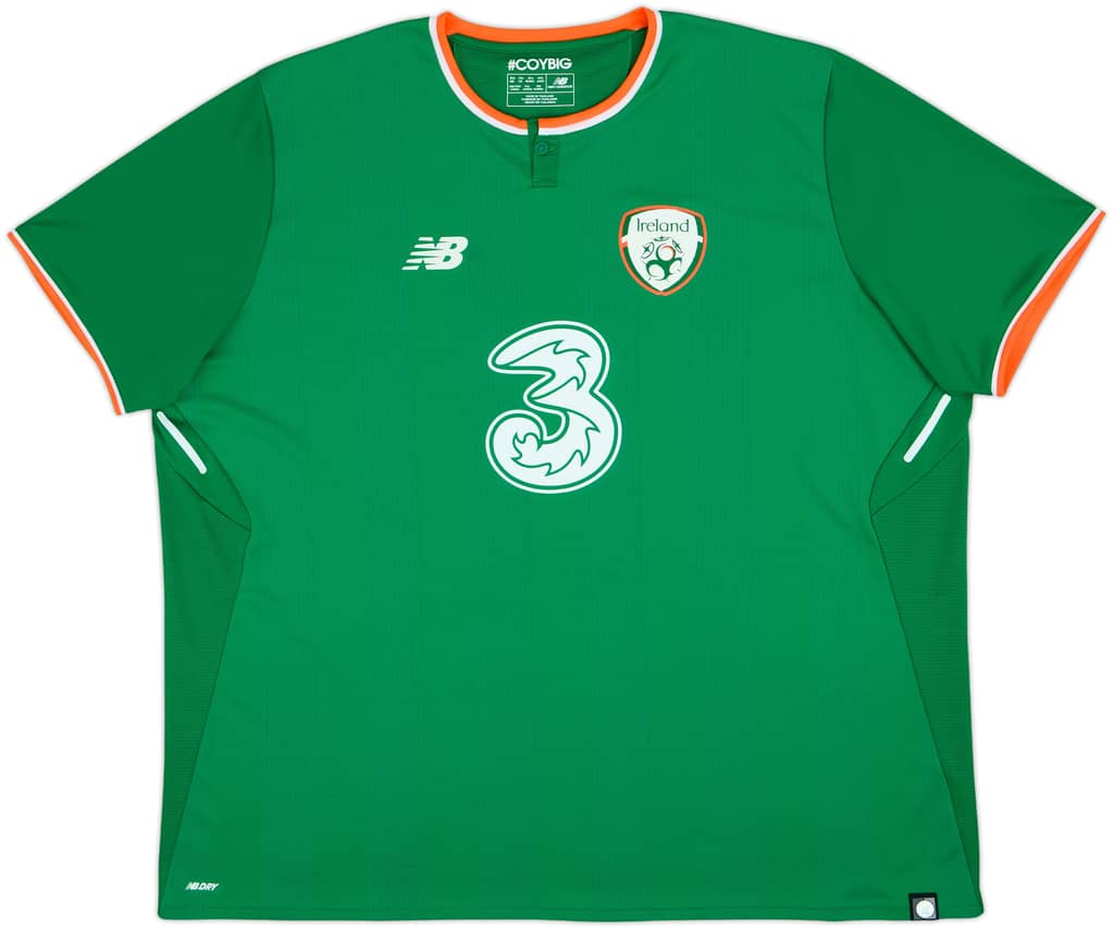 2017-18 Ireland Home Shirt - 8/10 - (3XL)