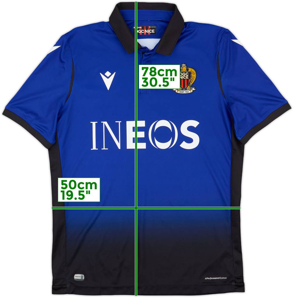 2020-21 Nice Third Shirt - 9/10 - (M)