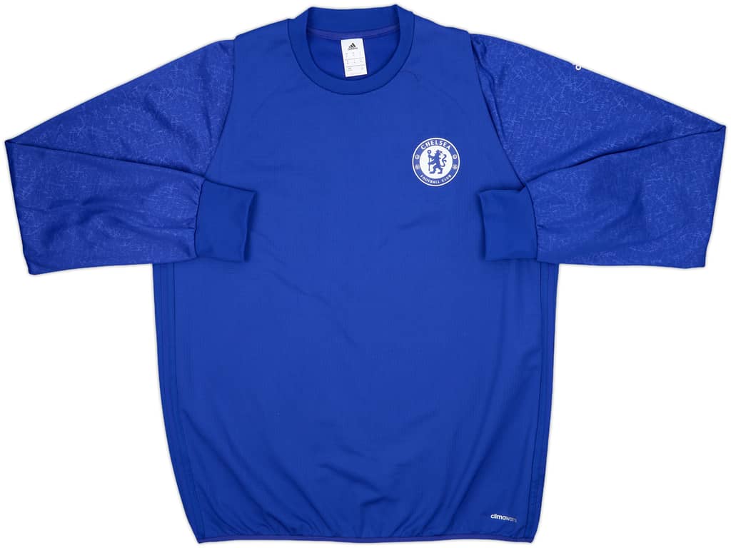 2016-17 Chelsea adidas Sweat Top - 9/10 - (XL)