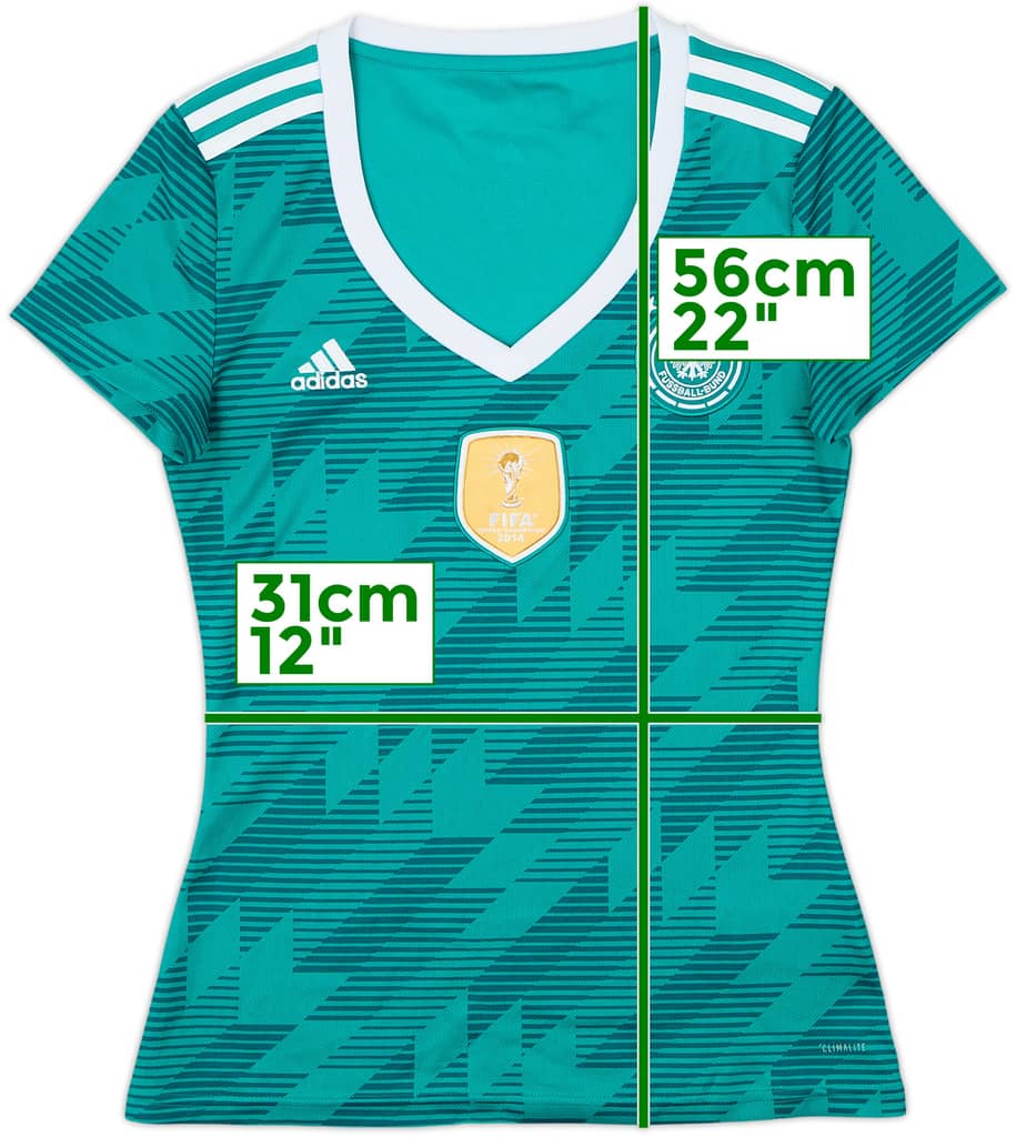 2018-19 Germany Away Shirt - 7/10 - (Women's XS)