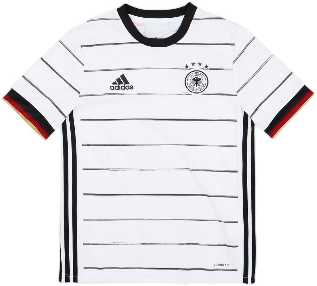 2020-21 Germany Home Shirt - 6/10 - (L.Boys)