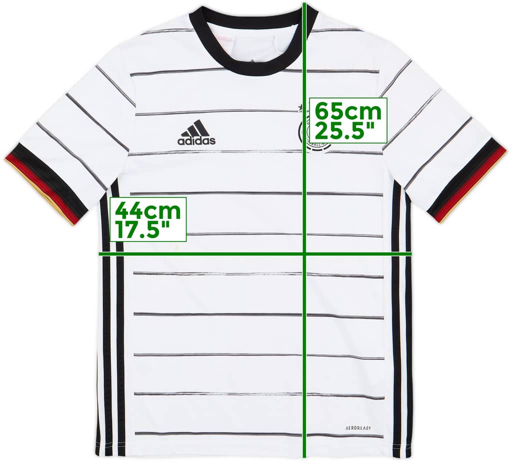 2020-21 Germany Home Shirt - 6/10 - (L.Boys)