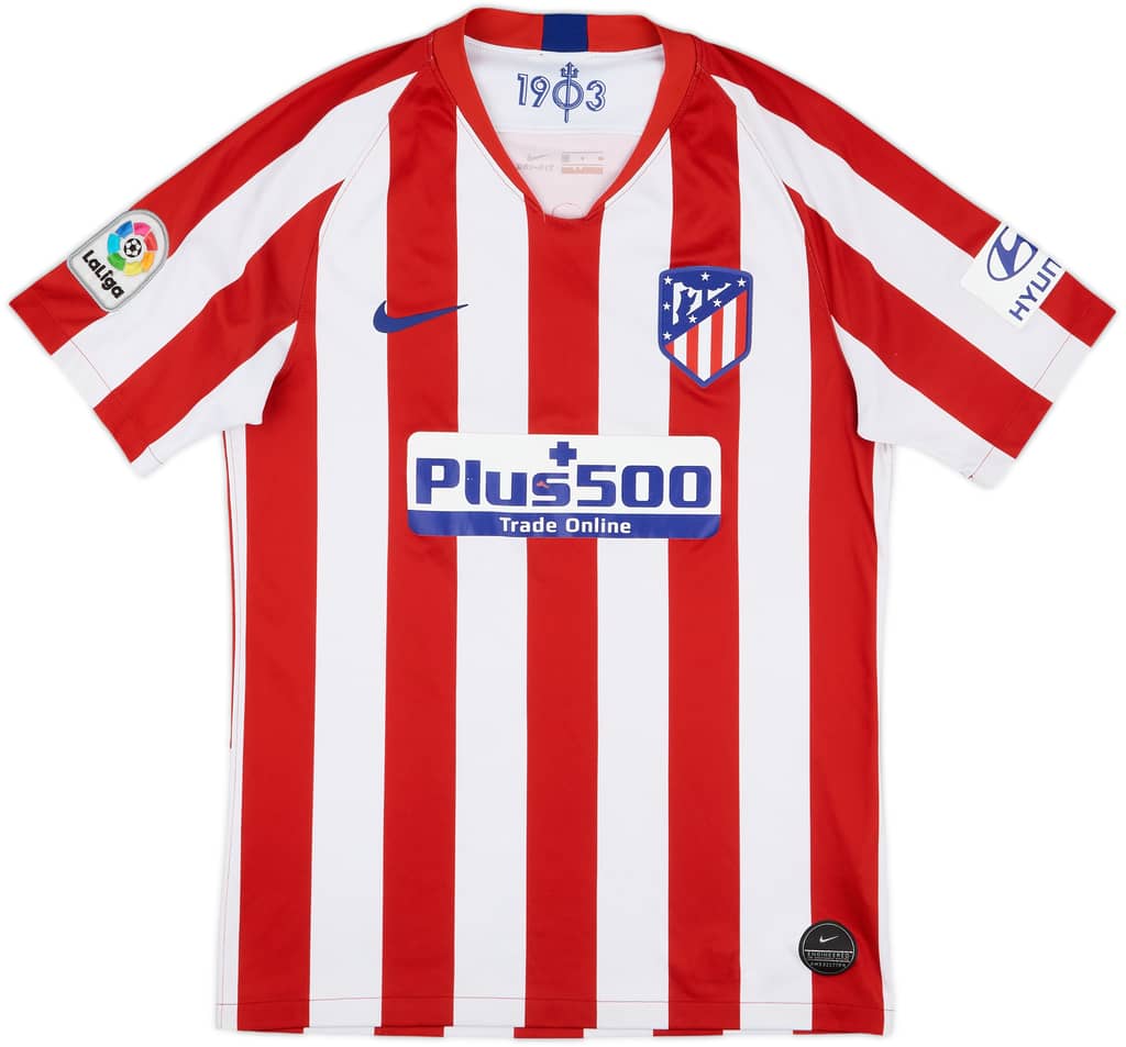 2019-20 Atletico Madrid Home Shirt - 5/10 - (S)