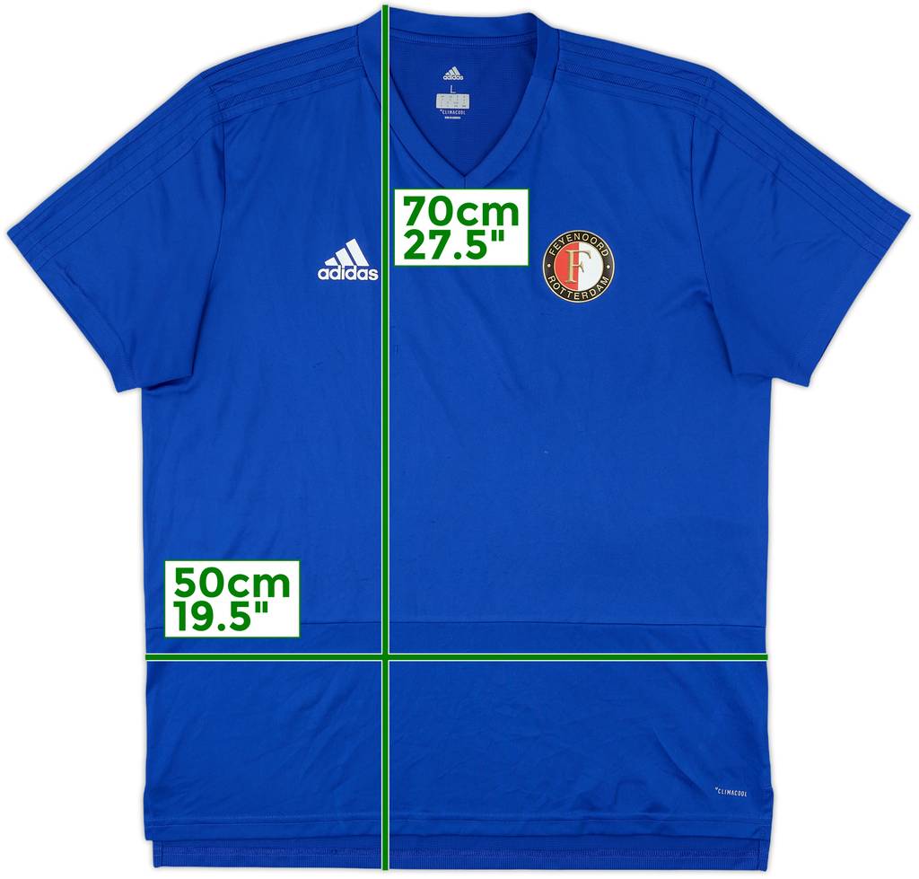 2017-18 Feyenoord adidas Training Shirt - 9/10 - (L)