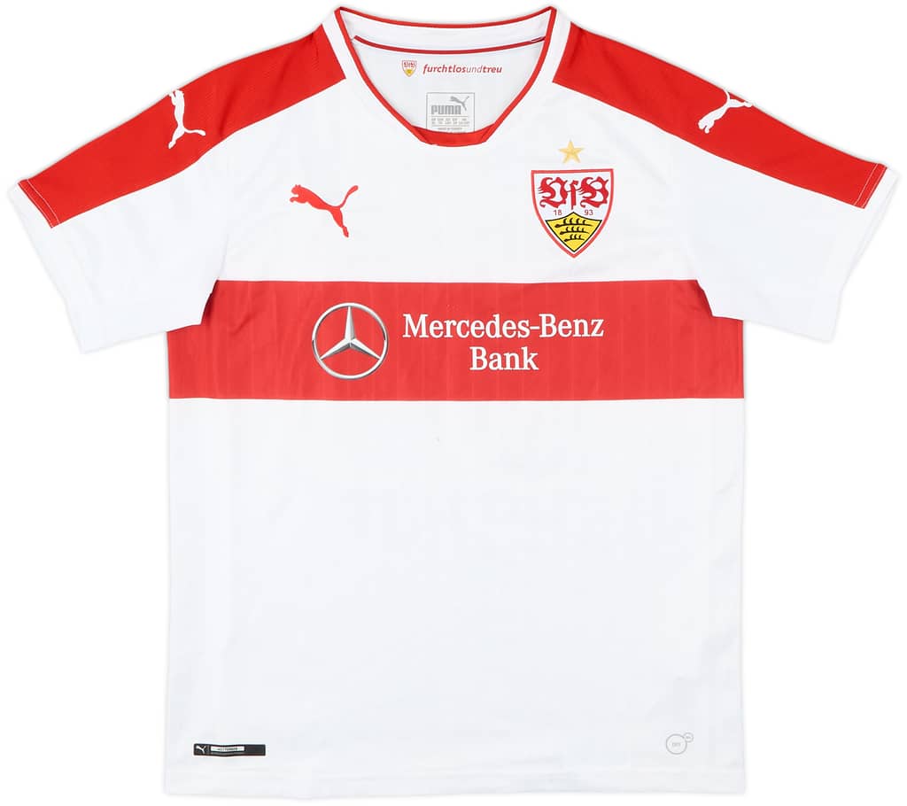 2016-17 Stuttgart Home Shirt Ginczek #33 - 6/10 - (L.Boys)