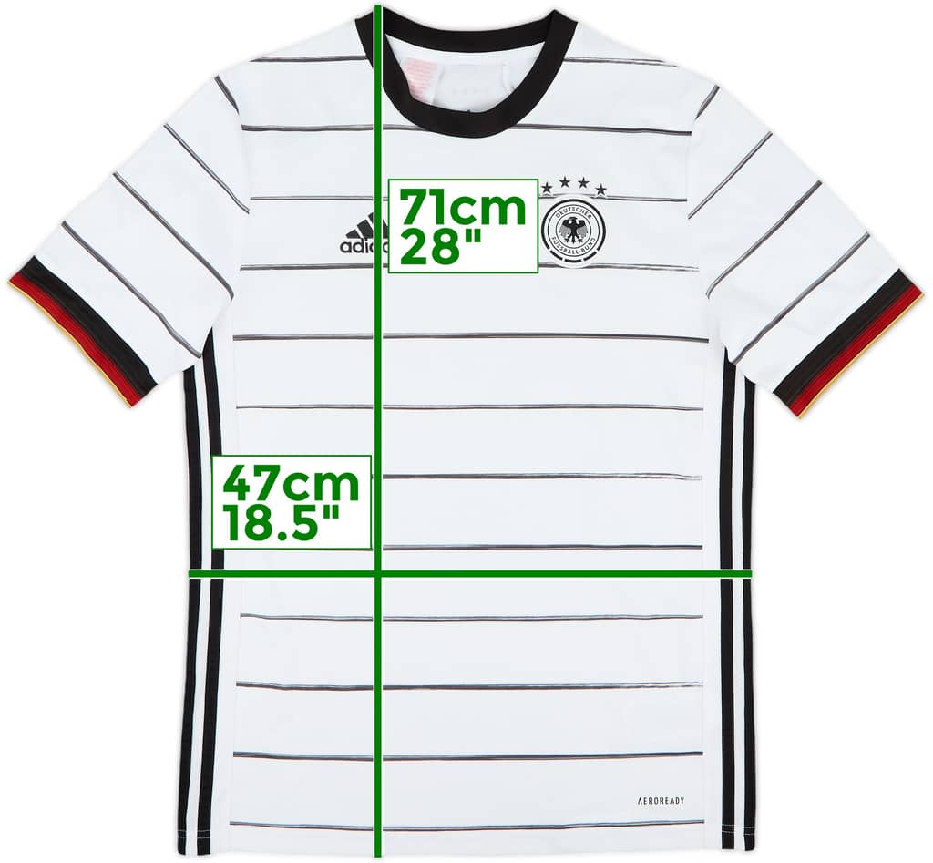 2020-21 Germany Home Shirt - 9/10 - (XL.Boys)