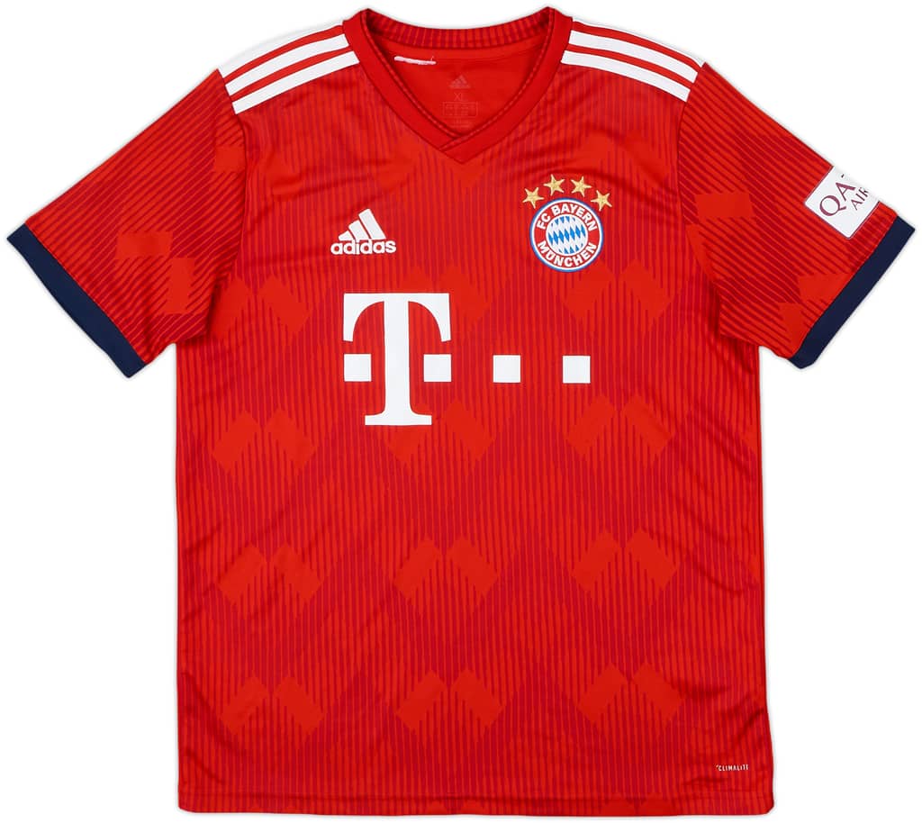 2018-19 Bayern Munich Home Shirt - 8/10 - (XL.Boys)